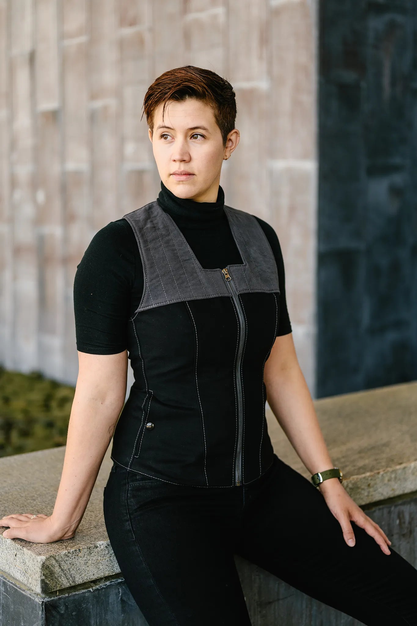 Starfleet 2373 Vest - Wartime Gray [Womens]