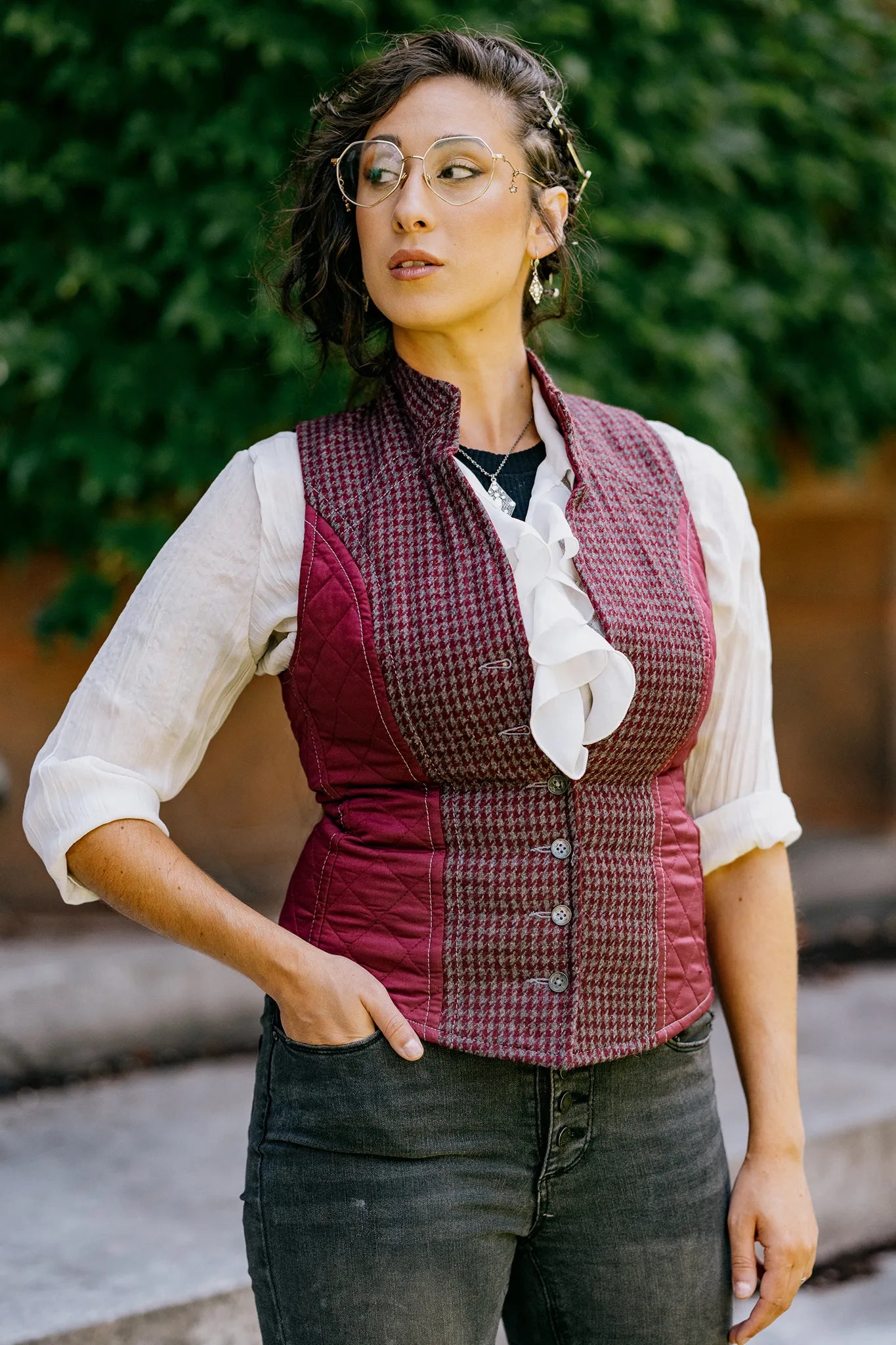 Dorian Vest - Bordeaux [Womens]