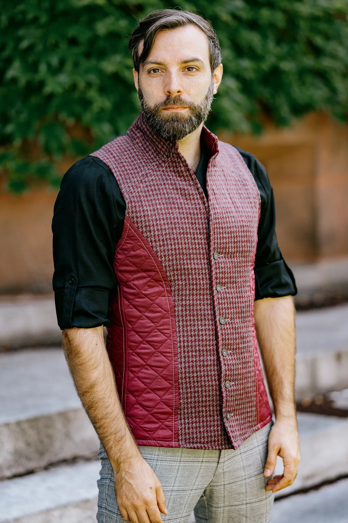 Dorian Vest - Bordeaux [Mens]