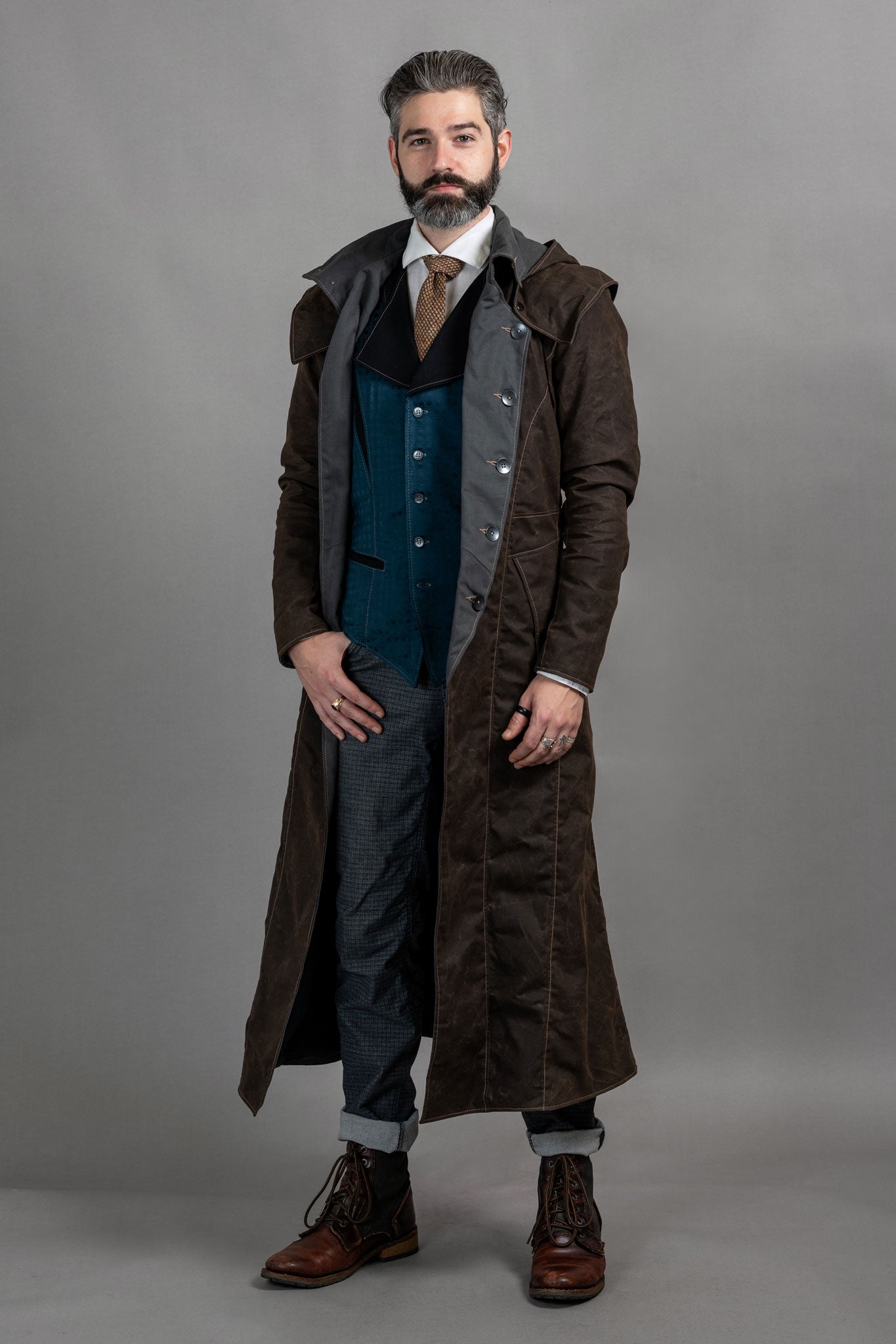 Helsing Coat - Gravestone [Mens]