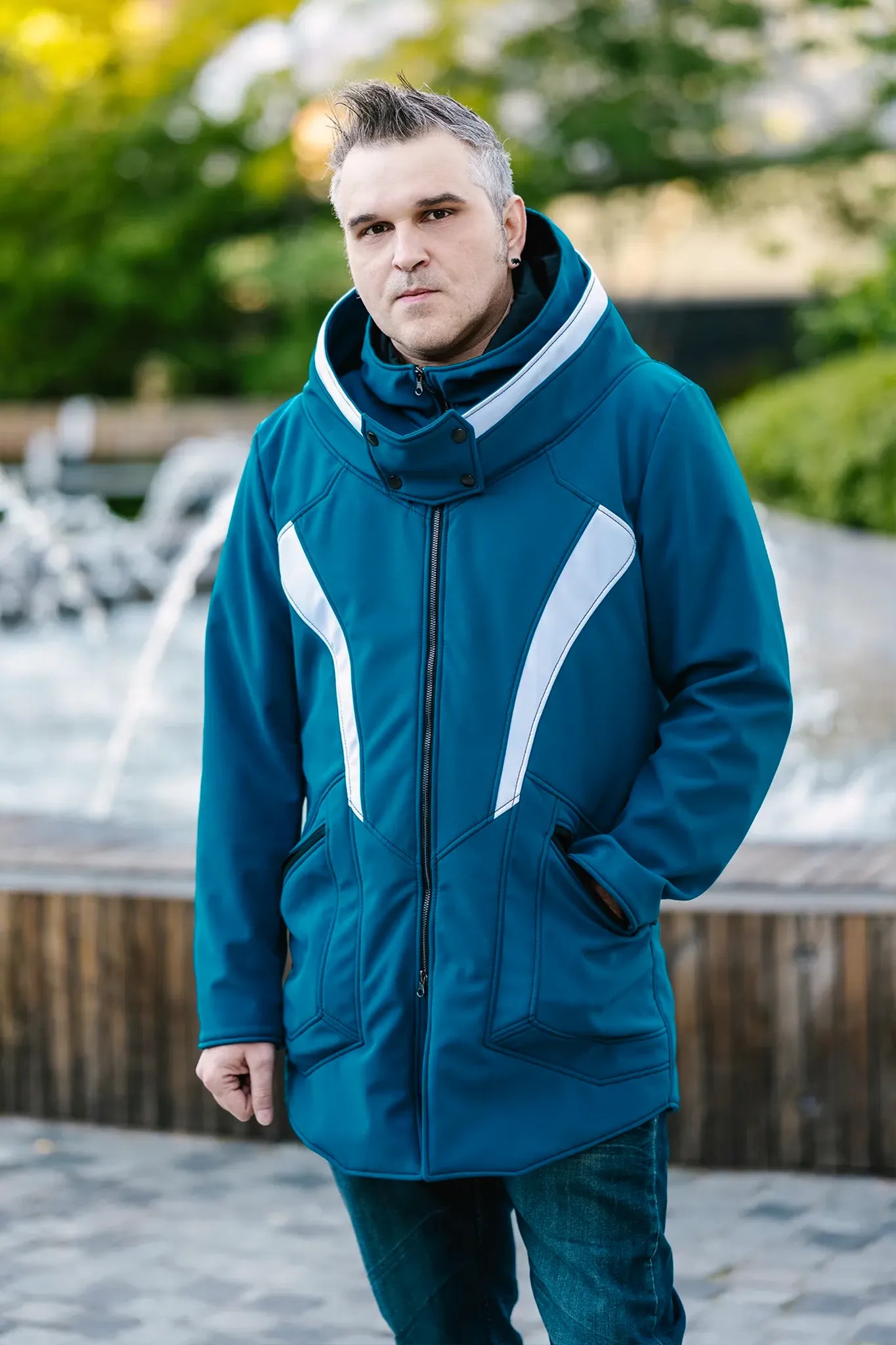 Garrus Parka  - Turian Blue [Mens]