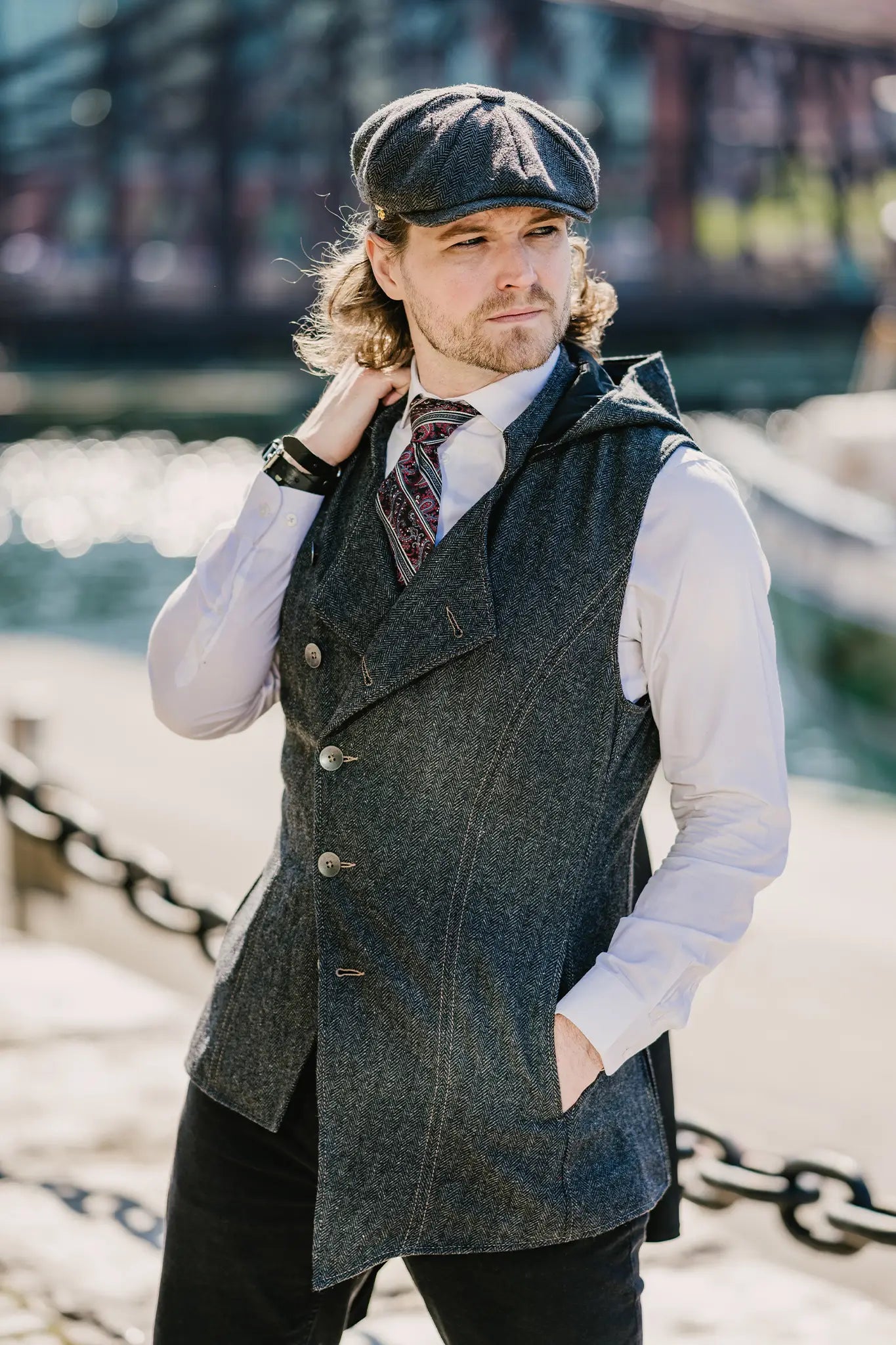 Corvo Vest - Victorian Fog [Mens]