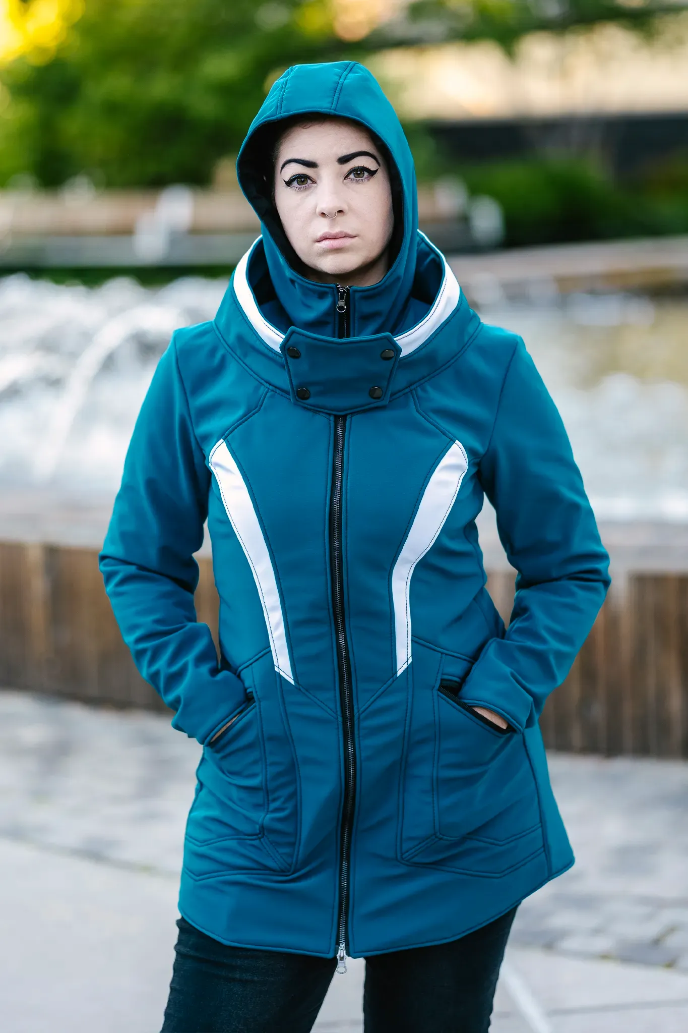 Garrus Parka - Turian Blue [Womens]