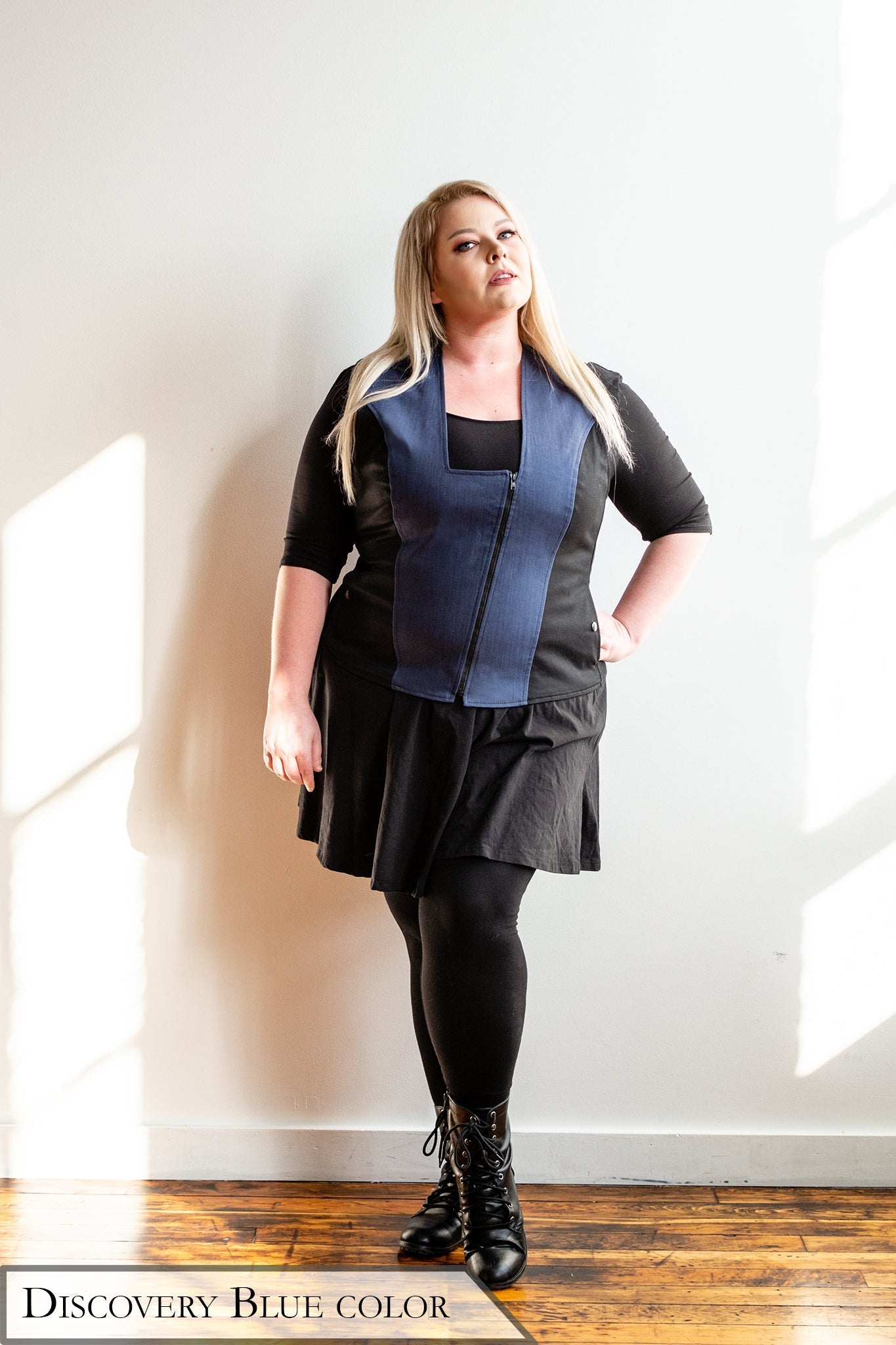 Starfleet 2293 Vest - Discovery Blue [Womens]