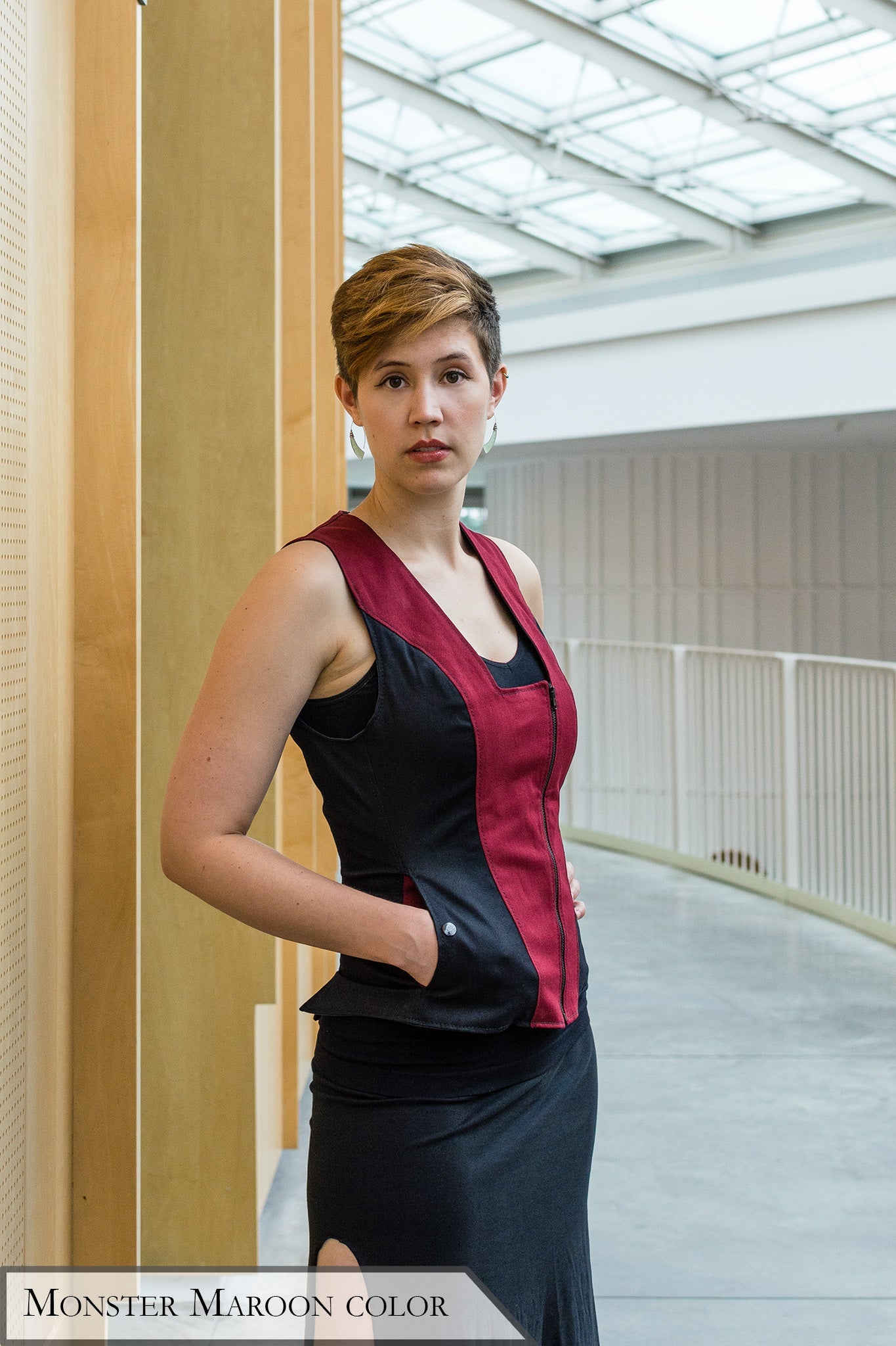 Starfleet 2293 Vest - Monster Maroon [Womens]